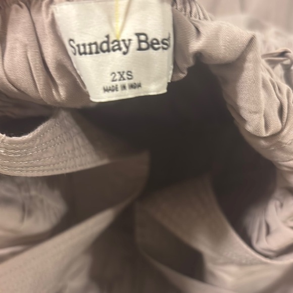 Aritzia Sunday Best Poplin Dress - Picture 3 of 6